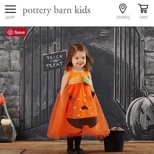 Girls pumpkin Halloween costume